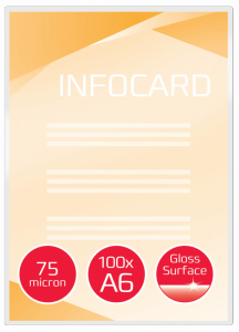 Folia do laminacji GBC Pouch A6 75Mic 100szt. 3743152