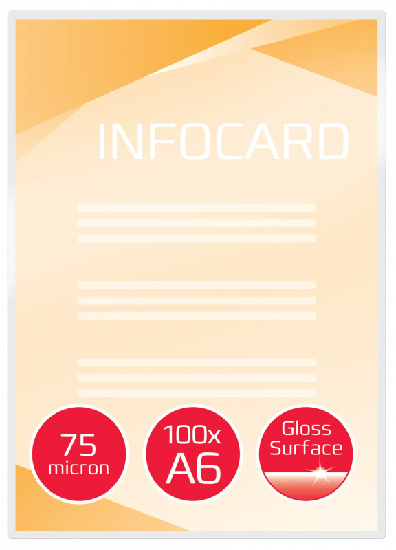 Folia do laminacji GBC Pouch A6 75Mic 100szt. 3743152