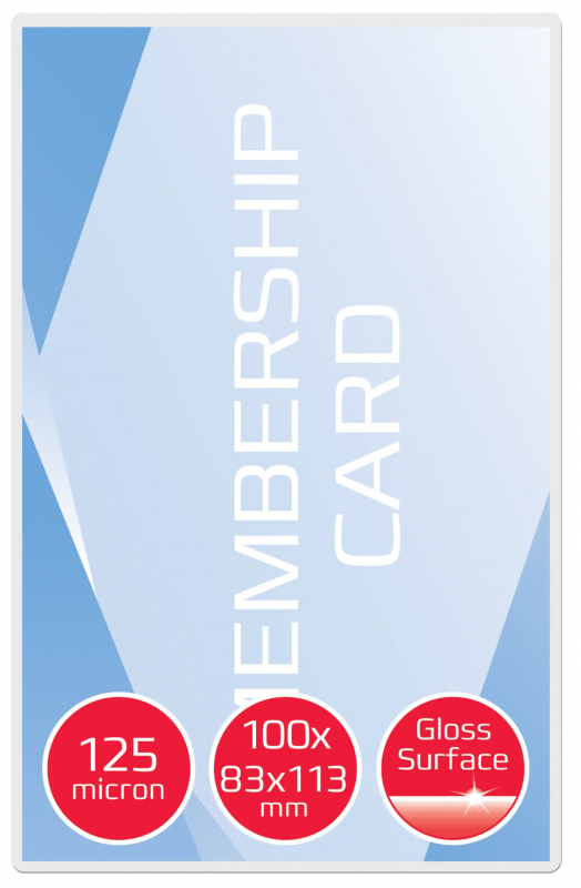 Folia do laminacji GBC Pouch 83x113mm 125Mic 100szt. 3743154