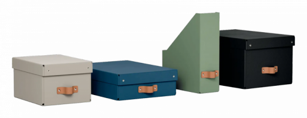 Pudełko do przechowywania Puro z pokrywką średnie 17l (2szt) zielone 61490050 LEITZ