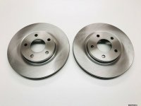 2 x Front Brake Discs for Dodge Caliber PM 2007-2012 BBD/PM/001A 