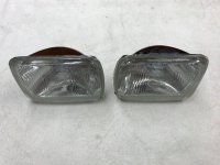 2 x Headlamp for Jeep Cherokee XJ 1984-2001 / Comanche MJ 1986-1992 USA Version 