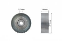 ROLKA NAPINACZA PASKA WIELOROWKOWEGO RNK-CH-013 DODGE NITRO KA JEEP LIBERTY KK WRANGLER JK 2.8CRD 
