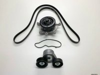 Serpentine Belt Repair KIT for Jeep Cherokee Liberty 3.7L 2002-2005 CHA/KJ/014A 