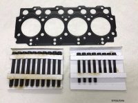 Cylinder Head Gasket & Bolts for Jeep Cherokee XJ 2.5TD 1995-2001 EEP/XJ/019A 