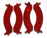 Klocki hamulcowe przednie SMD821 Dodge RAM 2500 2000-2001 