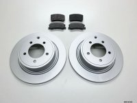 2 x Rear Brake Disc & brake Pads for Sebring / Avenger 2007-2014 302 BRK/JS/023A 