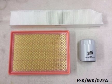 Air , Oil & Cabin Filter for Jeep Grand Cherokee WK 3.7L 2009-2010 FSK/WK/022A