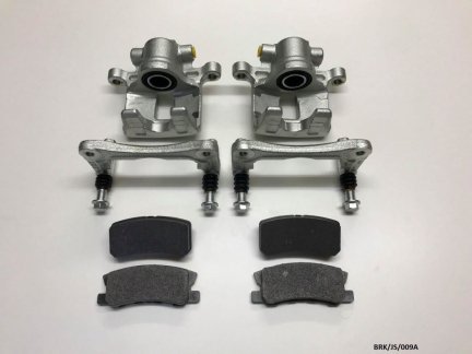 2 x Rear Caliper Complete & Pads for Avenger / Sebring 2007-2014 BRK/JS/009A
