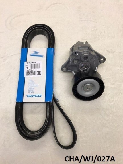 Serpentine Tensioner & Belt for Jeep Grand Cherokee 2.7CRD 2001-2004 CHA/WJ/027A
