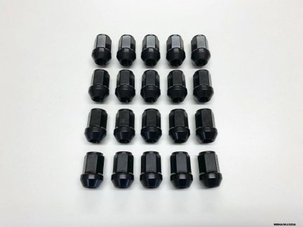 20 x Black Wheel Nut for Jeep Grand Cherokee ZJ & WJ 1993-2004 WBHA/wj/020A