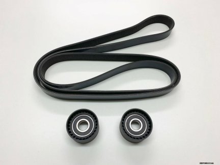 Serpentine Belt & 2x Idler Pulley for Grand Cherokee 3.0CRD 2005-2010 EEP/WK/014