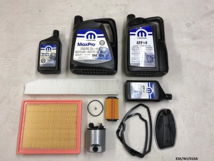 Large Service KIT for Jeep Grand Cherokee WJ 2.7CRD 2001-2004 ESK/WJ/010A 10W30