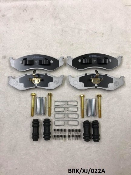 Front Brake Pads & Fitting KIT for Jeep Cherokee XJ 1990-2001 BRK/XJ/022A