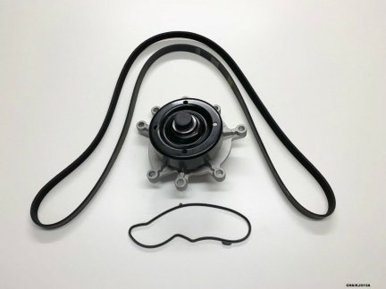 Serpentine Belt & Water Pump for Jeep Cherokee Liberty 3.7 2002-2005 CHA/KJ/013A