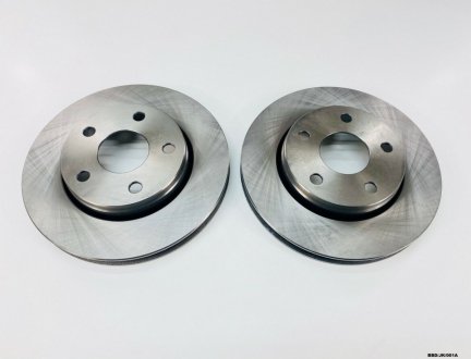 2 x Front Brake Discs 302 for Jeep Wrangler JK 2007-2018 52060137AB BBD/JK/001A