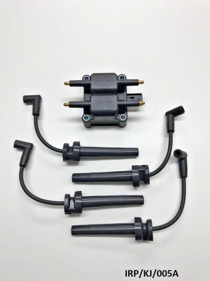 Ignition Coil & Leads KIT for Jeep Cherokee /Wrangler 2.4L 2002-2006 IRP/KJ/005A