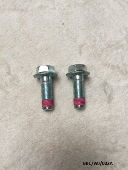 2x Front Caliper Bracket Mounting Bolt for Grand Cherokee 1999-2004 BBC/WJ/002A