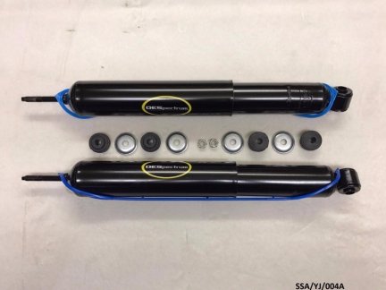 2 x Front Shock Absorber for Jeep Wrangler YJ 1987-1995 SSA/YJ/004A MONROE
