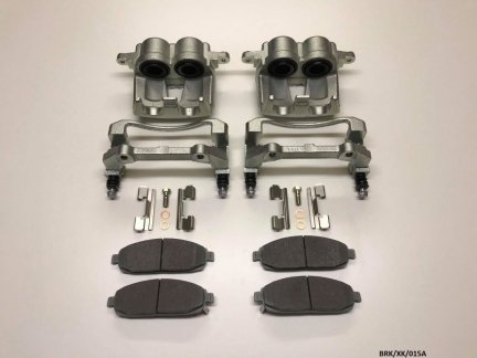 2 x Front Brake Caliper & brake Pads for Jeep Commander XK 2006-2010 BRK/XK/015A