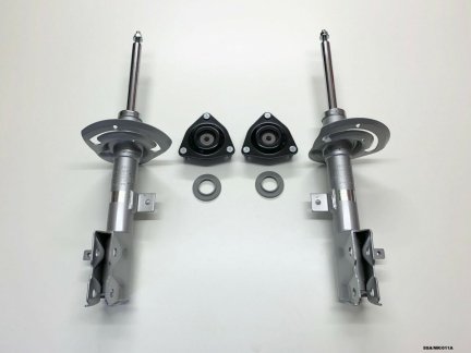 2 x Front Shock Absorber & Mounts for Compass & Patriot MK 2007-2017 SSA/MK/011A