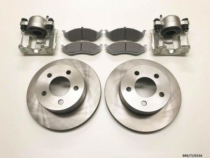 Front Brake Repair KIT for Jeep Wrangler YJ & TJ 1990-1999 BRK/TJ/023A