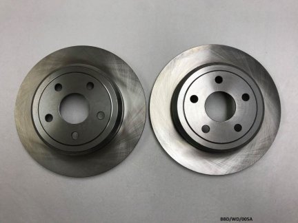 2 x Rear Brake Disc for Dodge Durango WD 2011-2018 BBD/WD/005A SOLID