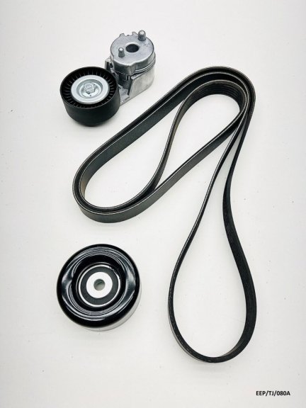 Serpentine Belt Repair Kit for Jeep Wrangler TJ 4.0L 2000-2006 NO A/C EEP/TJ/080