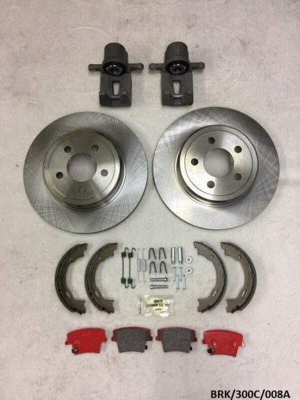 Rear Brakes Large Repair KIT for Chrysler 300C 2005-2016 SOLID BRK/300C/008A