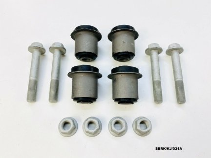 4 x Front Upper Arm Bush & Bolts for Jeep Cherokee KJ 2002-2007 SBRK/KJ/031A