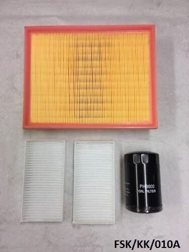 Oil , Air Filter & 2 x Cabin filter for Jeep Liberty KK 3.7L 2008 FSK/KK/010A