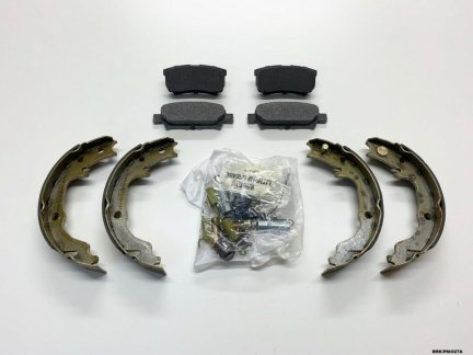 Rear Pads, Shoes & Fitting KIT for Dodge Caliber PM 2007-2012 262MM BRK/PM/027A