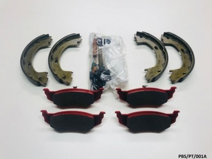 Rear Pads, Shoes & Fitting KIT for Chrysler PT Cruiser 2001-2010 PBS/PT/001A