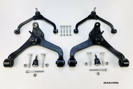 2 x Upper & 2 x Lower Control Arm for Cherokee ( Liberty ) 2002-2007 SCA/KJ/009A