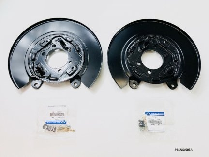 2x Rear Backing Plate 302mm for Dodge Avenger Chrysler 200 2008-2014 PBS/JS/003A