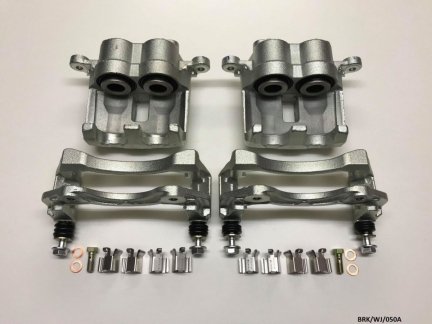 2 x Front Caliper Complete for Jeep Grand Cherokee WJ 1999-2004 BRK/WJ/050A