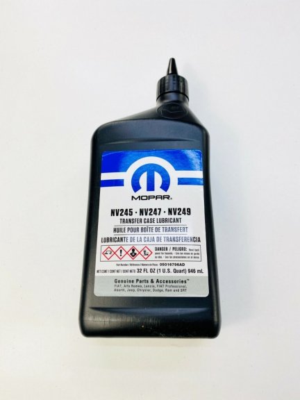 Transfer Case Fluid NV245 NV247 NV249 1L for Jeep's