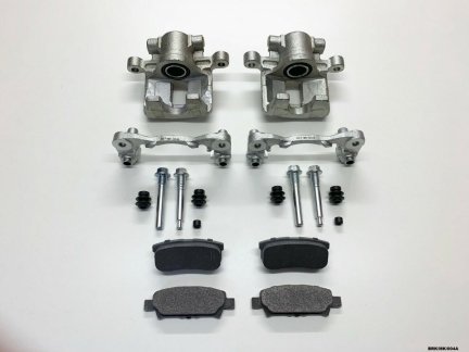 2 x Rear Caliper & Pads for Jeep Compass & Patriot MK 2007-2017 BRK/MK/004A