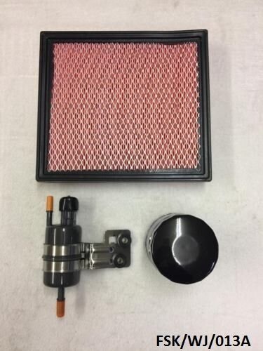 Air , Oil & Fuel Filter for Jeep Grand Cherokee WJ 4.7L HO 2002-2004 FSK/WJ/013A
