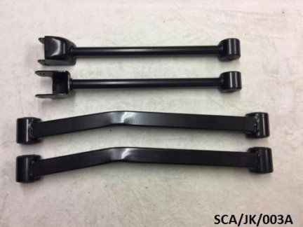 2 x Upper & 2 x Lower Front Control Arm for Jeep Wrangler 2007-2017 SCA/JK/003A