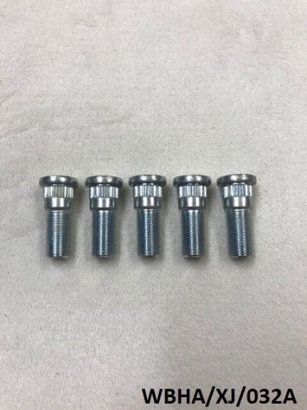 5 x Rear Wheel Stud for Jeep Cherokee XJ 1987-2001 WBHA/XJ/032A Drum Brakes