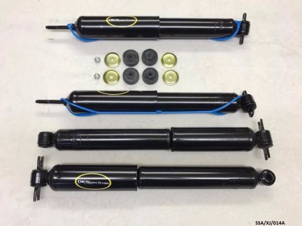 2 x Front & 2 x Rear Shock Absorber for Jeep Cherokee XJ 1984-2001 SSA/XJ/014A