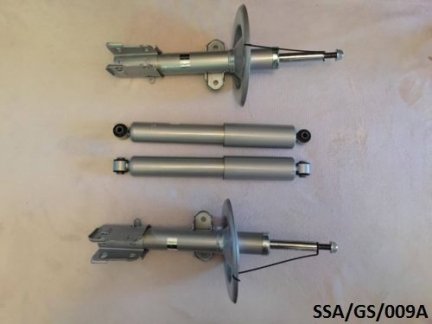2 x Rear & 2 x Front Shock Absorber for Chrysler Voyager 1996-2000 SSA/GS/009A