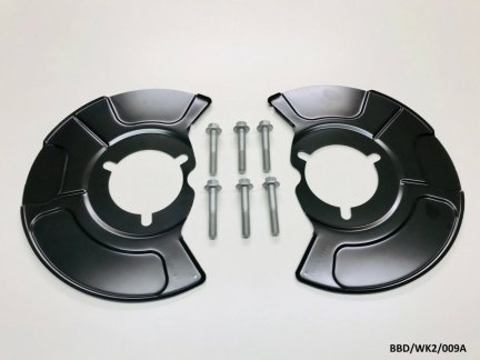 2 x Front Brake Backing Plate for Jeep Grand Cherokee WK 2011-2020 BBD/WK2/009A