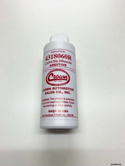 Axle Additive for Jeep Grand Cherokee WK 2005-2010  FLU/WK/010A