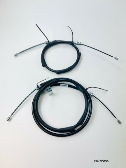 2 x Rear Parking Brake Cable for Jeep Wrangler YJ 1991-1995 PBC/YJ/001A