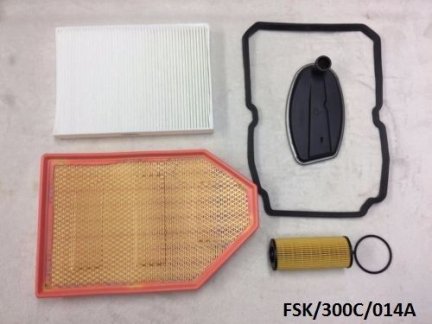 Filters Service KIT for Chrysler 300C 3.6L 2011-2013 W5A580 / NAG1 FSK/300C/014A