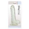 Dildo-FALLO JELLY REAL RAPTURE CLEAR 10"