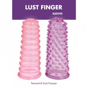 Stymulator-Lust Fingers - Pink/Purple