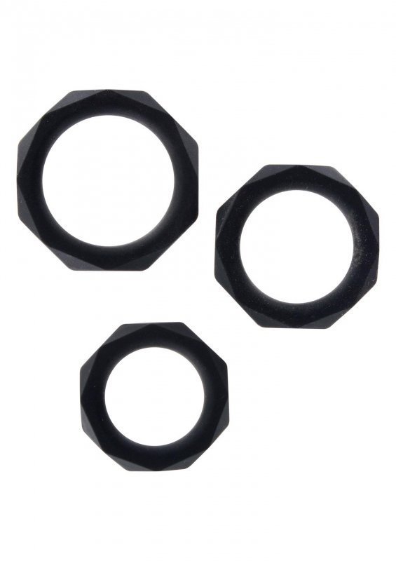 Pierścień-POWER HALO C-RING SET BLACK